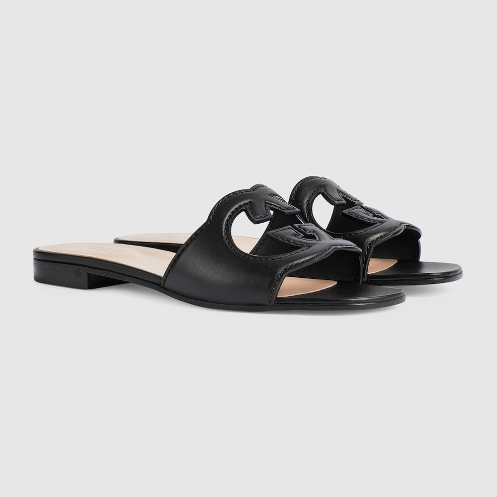 Black Gucci Sandals Size 38 Brand New. Never been worn. Bought in Italy.